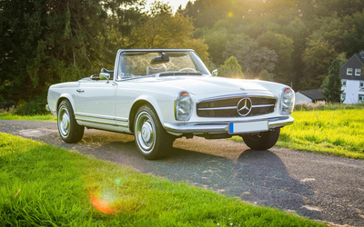 Mercedes Benz W113 230 SL Pagode Note 1- Motorrevision Sammlerfahrzeug fantastisches Exemplar (1965)