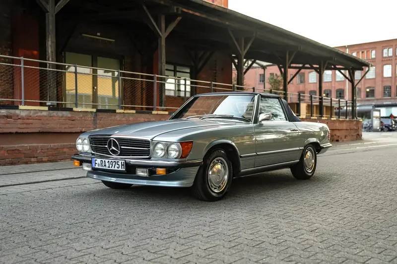 Mercedes Benz R107 450 SL Cabrio Gutachten Note 2+ Getriebe überholt (1975)