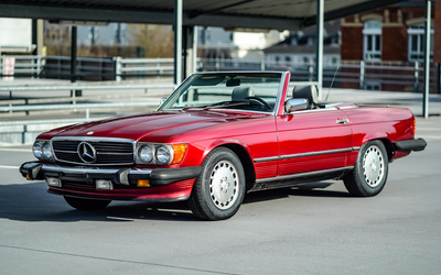 Mercedes-Benz R107 560 SL Umfangreiche Investitionen Hardtop Klima Neue Reifen Und Bremsen V8-Motor (1986)