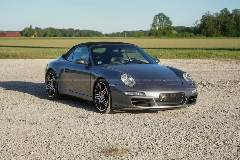 Porsche 911 997 Carrera S Convertible (2005), manual transmission, full service history, registered in Germany