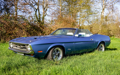 Ford Mustang Mach 1 Cabrio mit elektrischen Dach und Fensterheber Servolenkung aus 2. Hand mit Wertgutachten (1971)