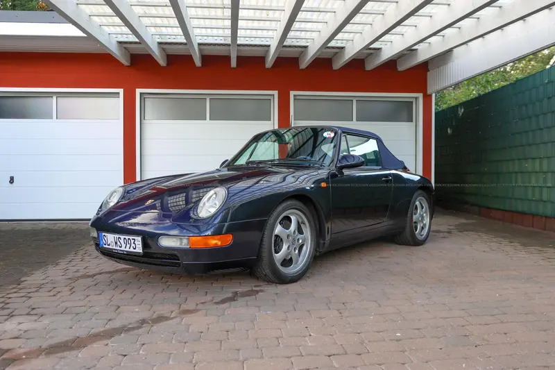 Porsche 911 993 Carrera Cabriolet (1994), Handschalter, deutsches Auto, immer im PZ Kiel gewartet, umfangreiches Scheckheft, sehr gepflegt