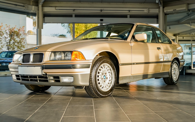 BMW E36 325i Kaschmir-Beige Metallic 55.500km (1992)