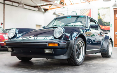 Porsche 911 930 Turbo 3.3 Coupe Dunkelblau 1. Lack äußerst guter Zustand (1985)