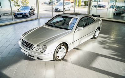 Mercedes-Benz CL600 Brilliantsilber 74.120 km (2000)