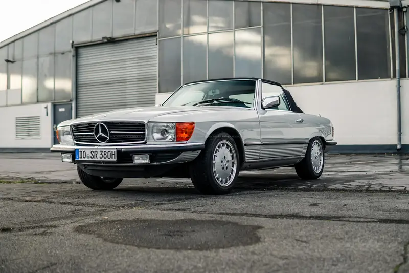 Mercedes-Benz R107 450 SL Cabriolet US-Import Gutachten Note 2+ Neuwertiges Verdeck (1977)