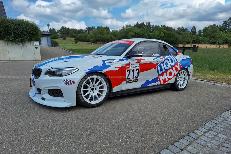 BMW M240i Racing Cup (2015), only 18,188 km, extensively optimized for motorsports, Recaro bucket seats with roll cage (2015)