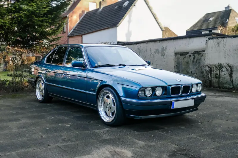 BMW E34 520i aus 2. Hand, 10.000 € investiert, MAM Felgen (1994)