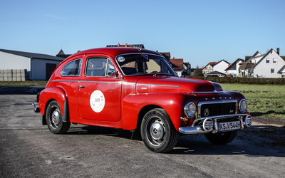 Volvo PV544 Sport in Rot Umfangreich Restauriert Motor B18 85 PS H-Kennzeichen (1965)