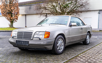 Mercedes Benz A124 E320 Cabriolet (1995) in eleganter Farbgebung, Vollausstattung, gepflegter Zustand