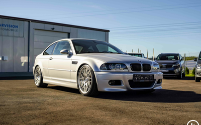 BMW E46 M3 Schaltgetriebe Reparaturhistorie KW V3 Competition Felgen Styling 163 (2001)