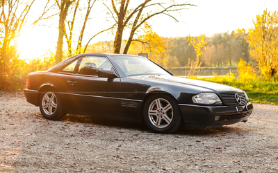 Mercedes-Benz R129 300 SL Cabrio Mit H-Kennzeichen Elegante Farbgebung und Gutachten Note 3 (1993)