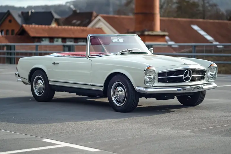 Mercedes-Benz W113 230 SL Pagode Teilrestauriert H-Kennzeichen TÜV Sofort Fahrbereit Lederausstattung Wertgutachten (1964)