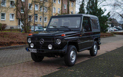 Mercedes-Benz G 240 Motor getauscht, besonderes Sammlerstück, bekannt aus Fachliteratur (1979)