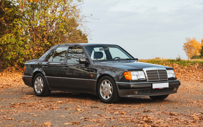 Mercedes Benz W124 500E (1992), only 43,203 km, original condition, complete maintenance history