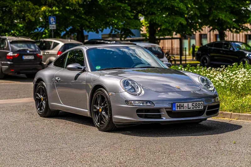 Porsche 911 997 Carrera (2004), only 51,000 km, electric sunroof, German-registered vehicle
