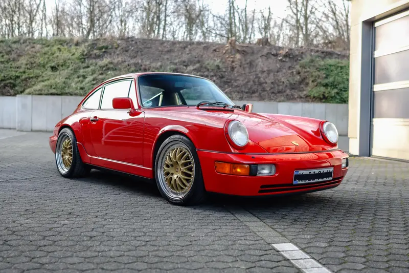 Porsche 964 Carrera 4 Coupé Aus 2. Hand Wertgutachten Note 2 BILSTEIN-Fahrwerk BBS-Felgen Motor Revidiert (1989)