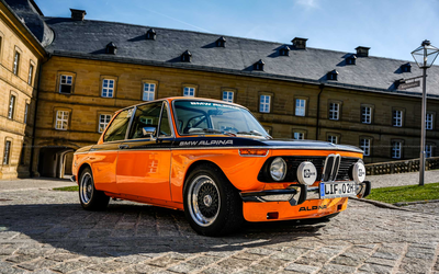 BMW 2002 Tii Alpina Replika (1973) umfangreiche Investitionen, Gutachten Note 1-2, Alpina-Motor