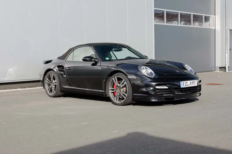 Porsche 911 997 Turbo Cabriolet (2009), Handschalter, deutsches Fahrzeug, 99-Punkte-Check, sehr gepflegt