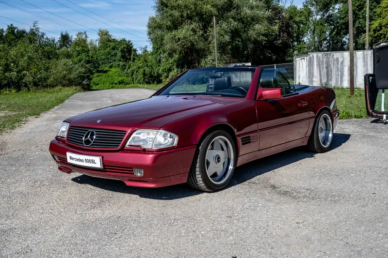 Mercedes Benz R129 500SL aus 3. Hand Matching Numbers Detailierte Historie (1989)