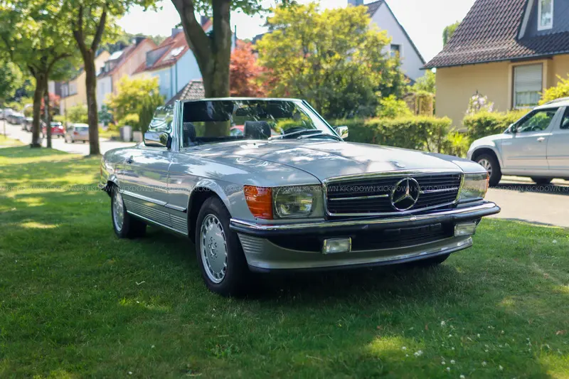Mercedes-Benz 300 SL R107 (1989), Laufleistung lückenlos nachvollziehbar, Kurzgutachten Note 2+, exzellent erhalten und im kompletten Originalzustand