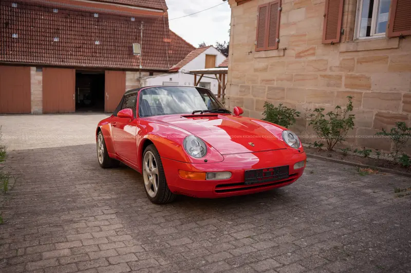 Porsche 911 993 Cabriolet (1997), Handschalter mit sehr niedriger Laufleistung, US-Import, nachvollziehbare Historie