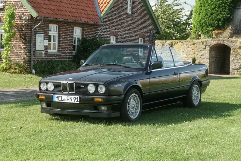 BMW E30 320i Convertible (1991), recently serviced, original condition, verifiable mileage