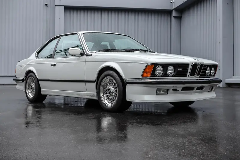 BMW E24 M635CSi appraisal Note 2+ BBS 3-piece racing rims H license plate sunroof ABS air conditioning 286 hp (1984)