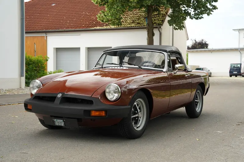 MG MGB Roadster (1978), Gutachten Note 2, restauriertes Fahrzeug, ca. 18.000€ investiert