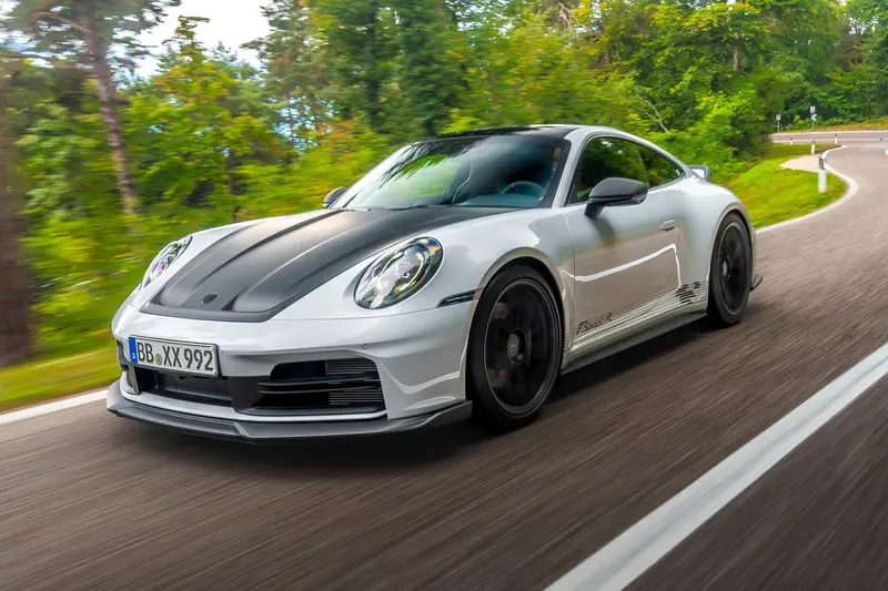 Techart Tsport R based on the Porsche 911 Carrera T, excellent condition, high-quality customization, low mileage (2025)