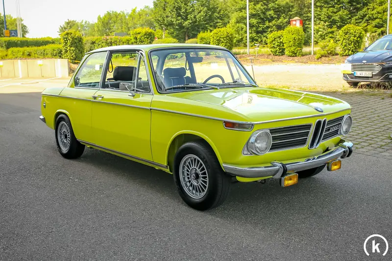 BMW 2002 Ti Alpina restores alloy wheels 160 hp 5-speed (1970)