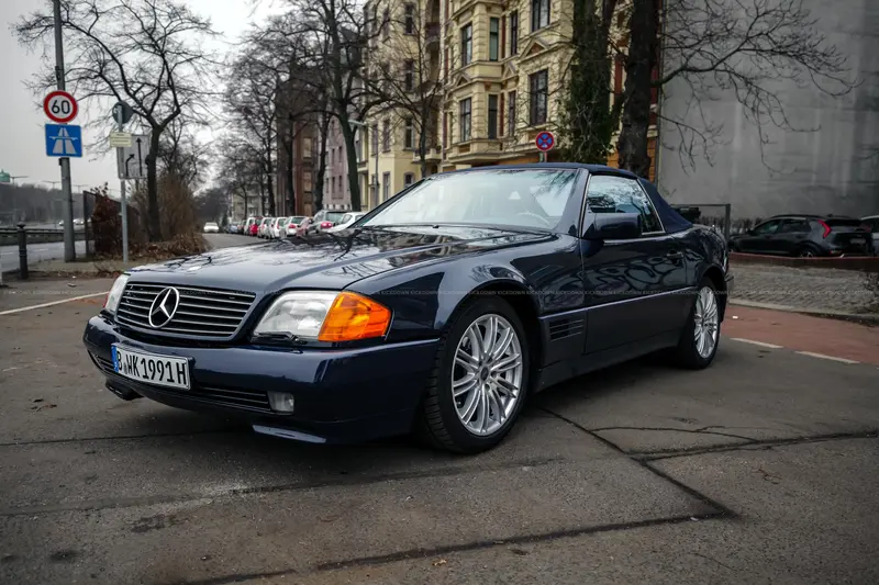 Mercedes-Benz R129 500 SL Roadster, complete checkbook, €14,000 invested (1991)