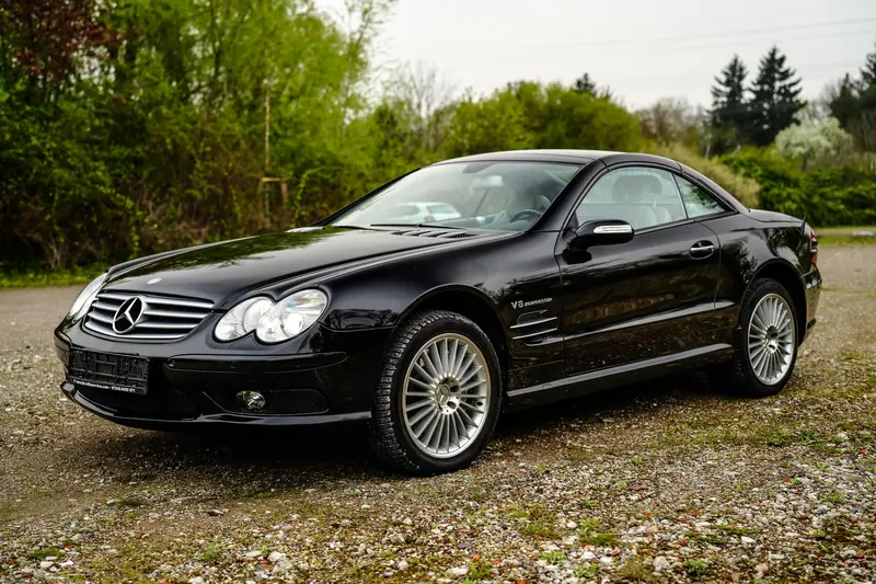 Mercedes Benz SL 55 AMG Facelift-Modell aus 2. Hand Lückenloses Scheckheft Neues Getriebe (2005)