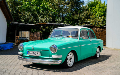 Volkswagen 1600 Type 3 (1970), Classic Data Note 2, paintwork and interior refurbished, H license plate, collector's vehicle