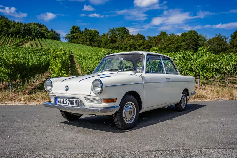 BMW 700 LS Luxus (1963), H‑Kennzeichen, TÜV bis 04/2026, Getriebe frisch gewartet