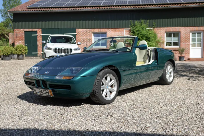 BMW Z1 Roadster mit Gutachten, charakteristische versenkbare Türen, Erstbesitz (1991)