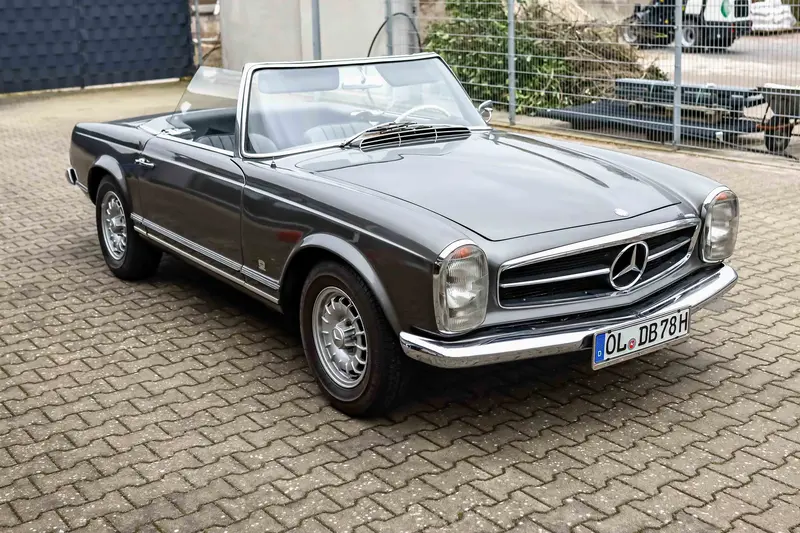 Mercedes-Benz W 113 230 SL Pagode Sammlerfahrzeug Tauschmotor mit nur 340 km Laufleistung Hardtop (1965)