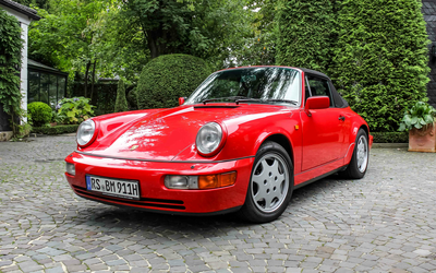 Porsche 964 Carrera 2 Cabriolet Aus 1. Hand Lückenloses Scheckheft Unfallfrei (1991)