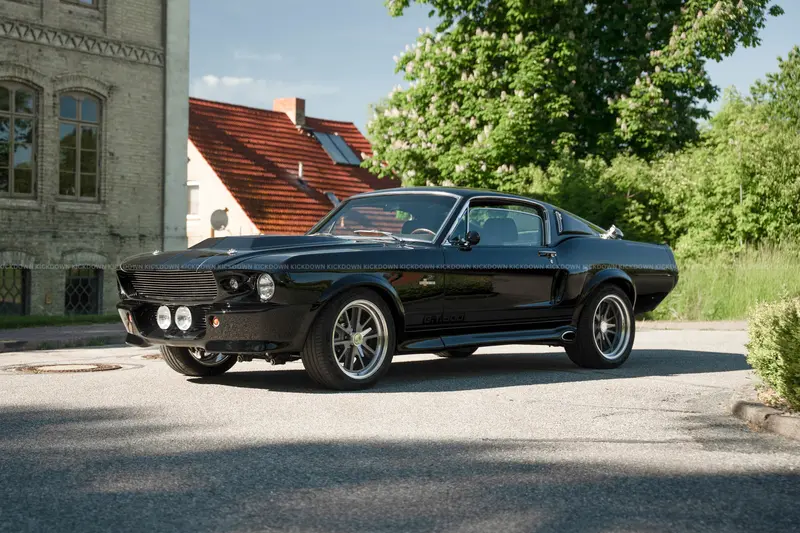 Ford Mustang Shelby GT500 Eleanor (1968), komplett neu aufgebautes Neufahrzeug, Wertgutachten Note 1, erst 941 Kilometer, 7,0-Liter-V8