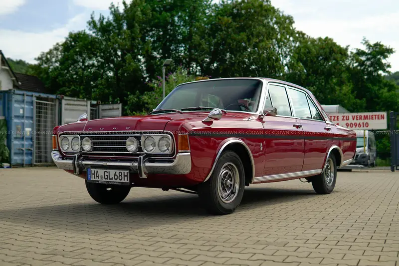 Ford Taunus P7b 20M RS (1968), mit Gutachten Note 2+, neuer Service durchgeführt, seltene 20M RS Version