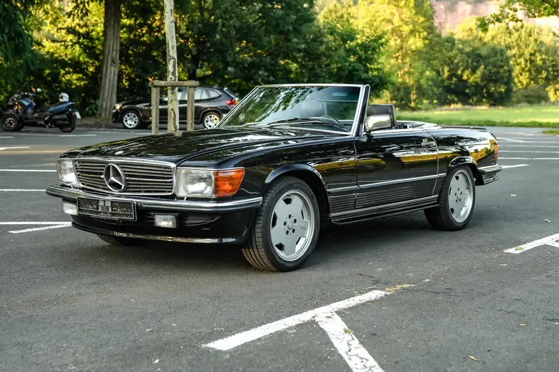 Mercedes Benz R107 SL 500 AMG Paket mit H-Kennzeichen Import aus Japan (1989)
