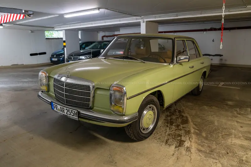 Mercedes-Benz W115 220d nachvollziehbare Laufleistung, H-Kennzeichen, klassische Optik (1975)