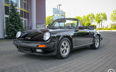 Porsche 911 Carrera 3,2 G50 Cabrio elektr. Sitze Klima Persennning Historie (1988)