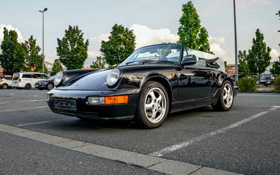 Porsche 964 Carrera 4 Cabrio Matching Numbers with extensive equipment Report Note 2 (1992)