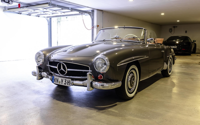 Mercedes-Benz W121 190 SL Umfangreich Restauriert Aus 2. Hand Unfallfrei Neuer Motor Mit Nur 1.700 km Laufleistung (1959)