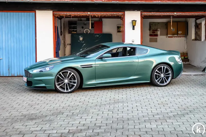 Aston Martin DBS Almond Green nur 9.800 Km 1. Hand lückenloses Scheckheft (2009)