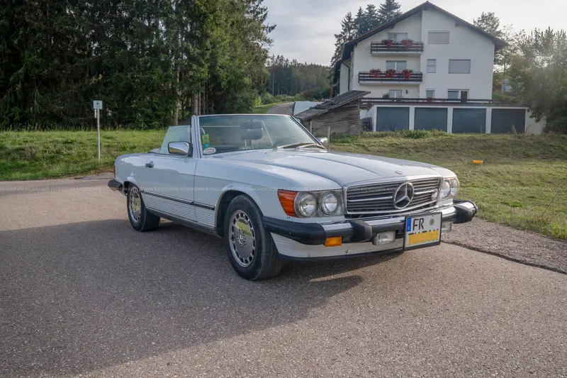Mercedes-Benz 560 SL R107 (1988), nachvollziehbare Laufleistung, mit Hardtop, Classic Data Note 2