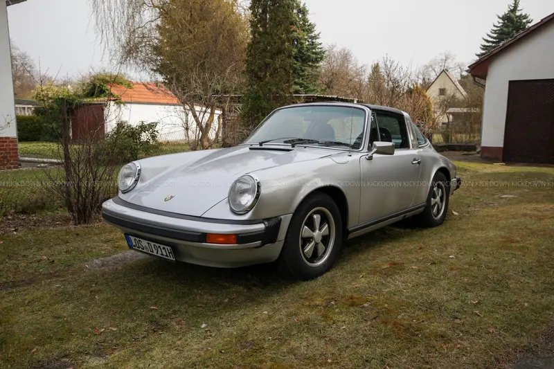 Porsche 911 S Targa Jubiläumsmodell "25 Jahre Fahren in seiner schönsten Form" (1975), restauriert, Bewertung Note 2+, top Zustand
