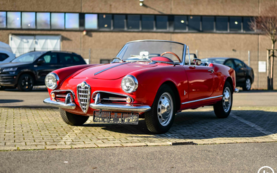 Alfa Romeo Giulietta Spider mit 1.600er Motor sehr guter Zustand (1962)