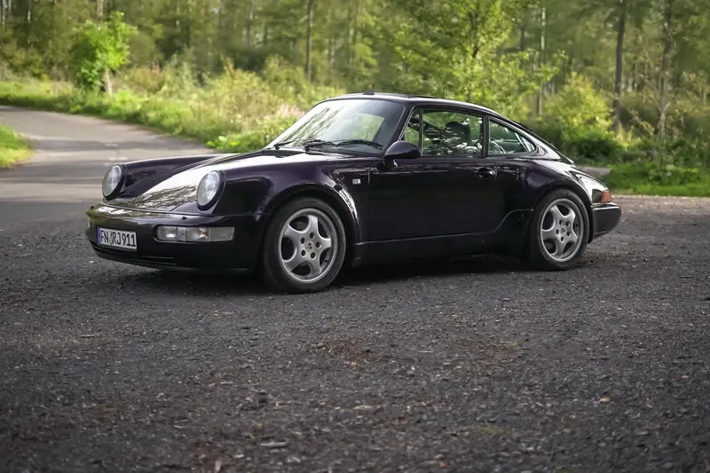 Porsche 964 911 Coupé Jubiläumsmodell „30 Jahre 911“ Nr. 734 Von 911 Sonderlackierung Viola-Metallic Unfallfrei (1993)